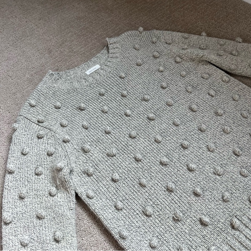 All:Row Chunky Knit Pom Pom Sweater - Picture 3 of 12